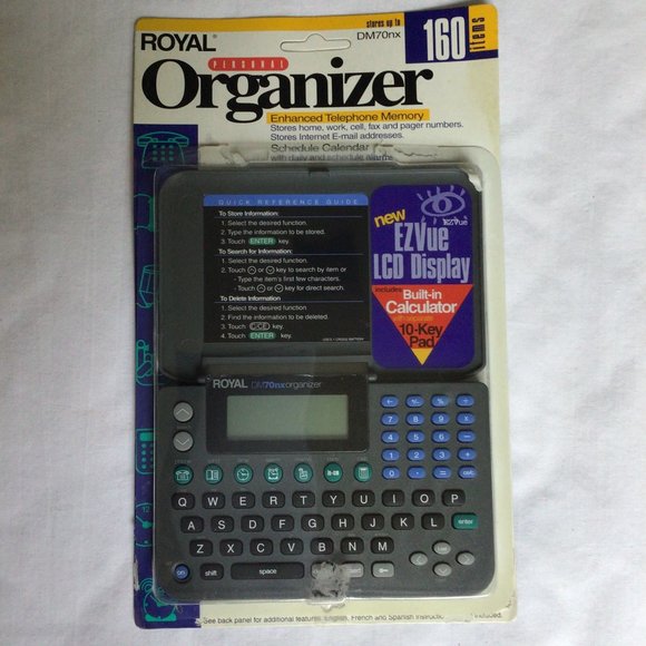 Royal Other - Royal - Electronic Personal Organizer Model DM70nx